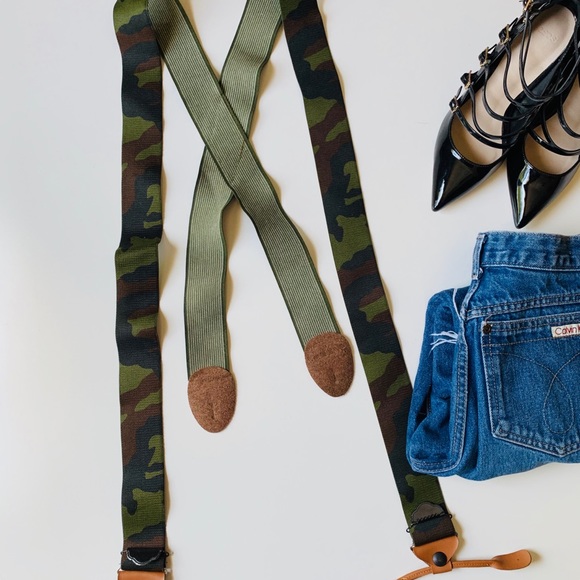 Other - CAMOUFLAGE Wide Band Suspenders